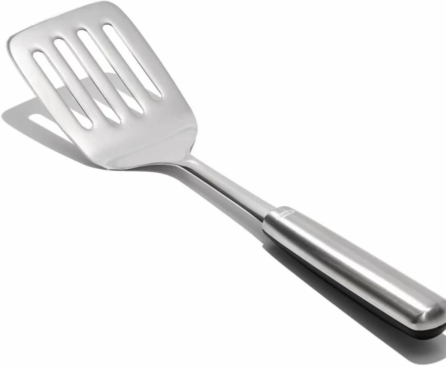 OXO Stainless Steel Turner - Durable Kitchen Spatula for Cooking & Flipping