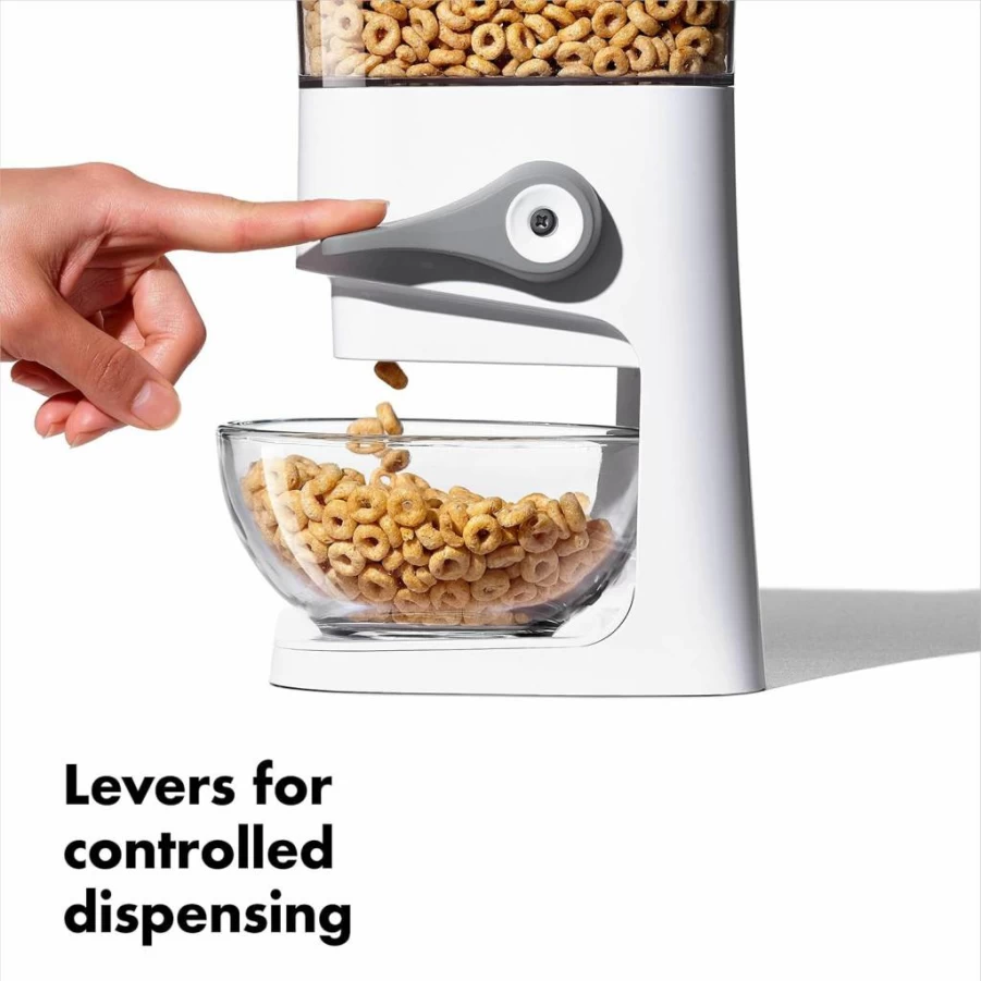 OXO Good Grips Cereal Dispenser - Countertop Storage Container with Easy-Pour Spout
