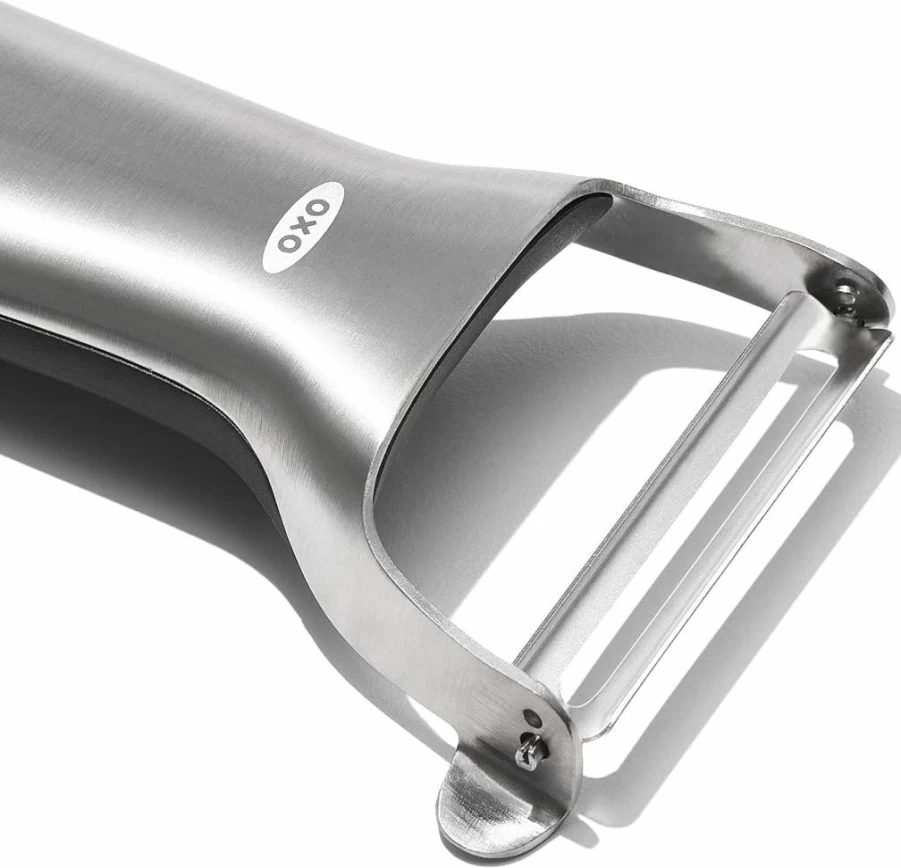 OXO Stainless Steel Y Peeler - Ergonomic Vegetable Peeler for Efficient Peeling
