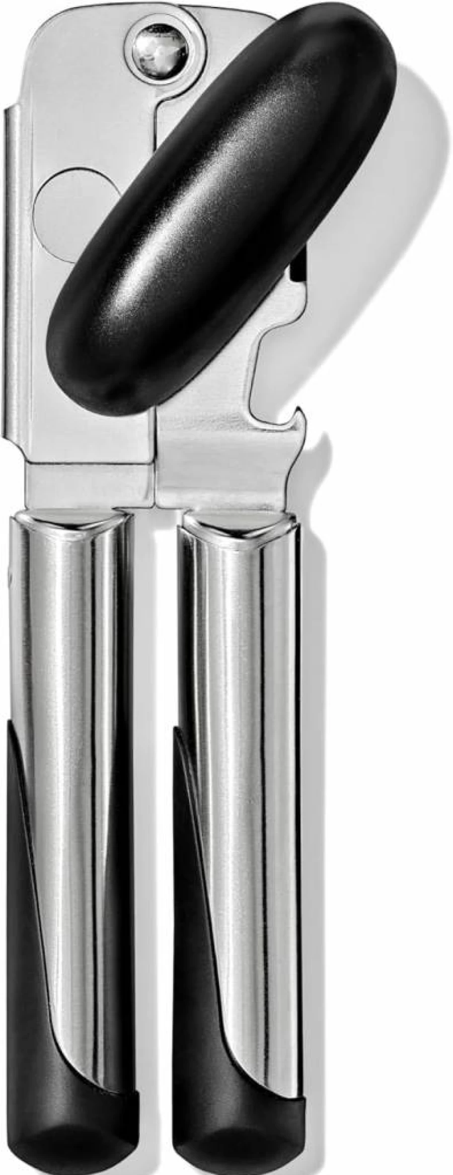 OXO Steel Can Opener - Durable, Easy-Grip Manual Can Opener with Smooth Operation