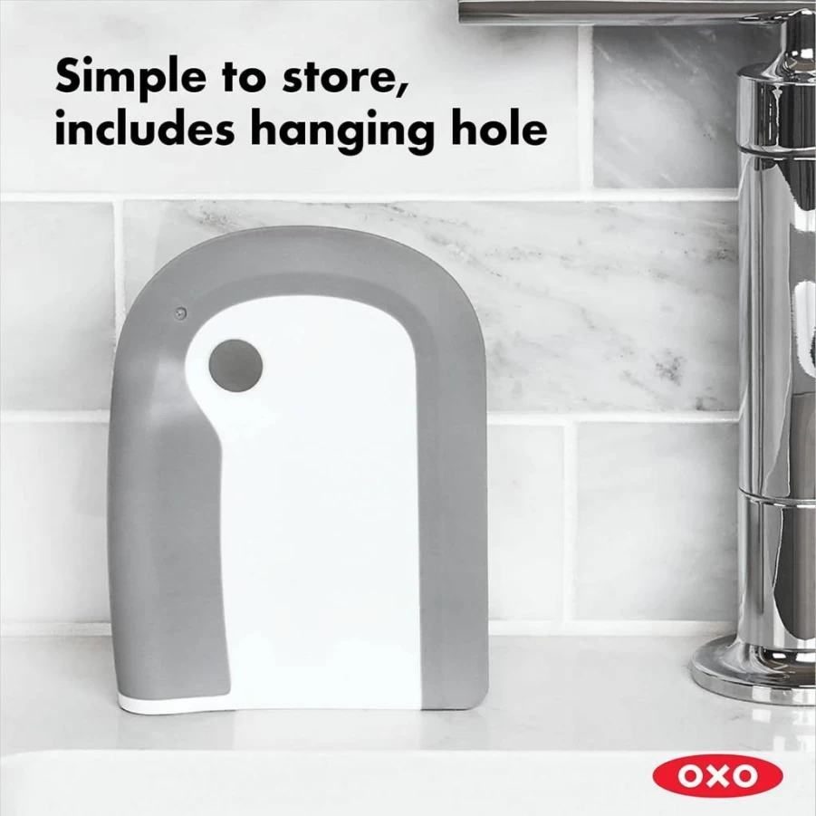 OXO Good Grips Compact Squeegee for Kitchen Sink, Countertops, Windows, and Glass Surfaces