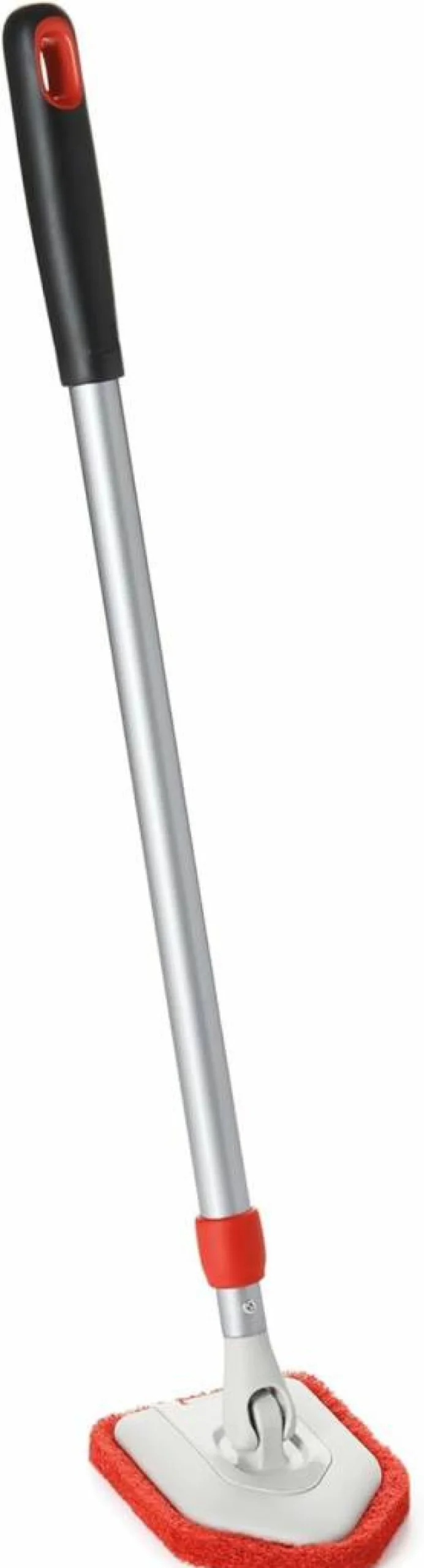 OXO Extendable Shower Scrubber with Long Handle for Bath, Tub, and Tile Cleaning - 42 Inch Reach