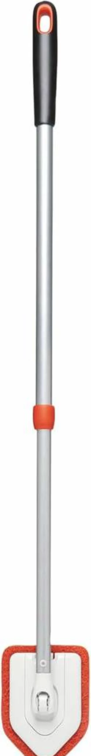 OXO Extendable Shower Scrubber with Long Handle for Bath, Tub, and Tile Cleaning - 42 Inch Reach