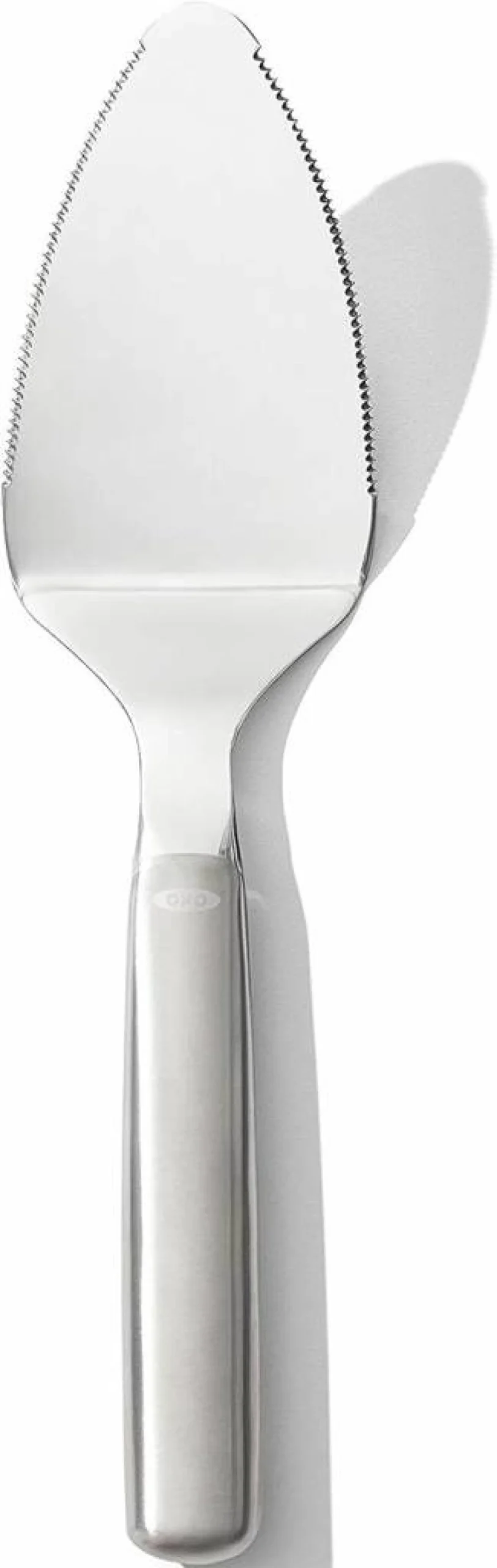 OXO Stainless Steel Pie Server with Comfort Grip Handle - Durable Kitchen Tool for Serving Desserts