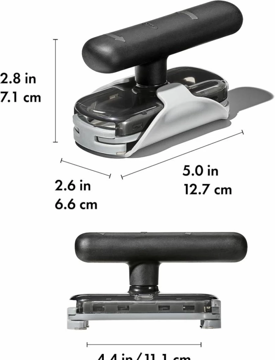 OXO Good Grips Black Twisting Jar Opener with Non-Slip Base Pad - Easy Open Kitchen Tool