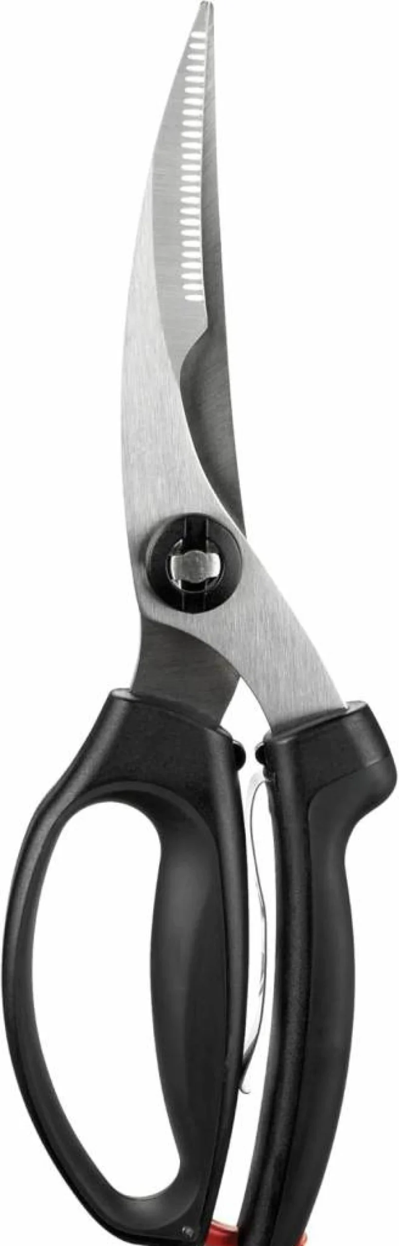 OXO Good Grips Heavy-Duty Poultry Kitchen Shears - Spring-Loaded Black Cooking Scissors for Chicken, Meat, Herbs