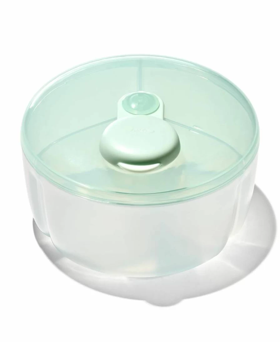 OXO Tot Baby Formula Dispenser - Portable, Stackable, BPA-Free, Teal Color for Easy Feeding On The Go
