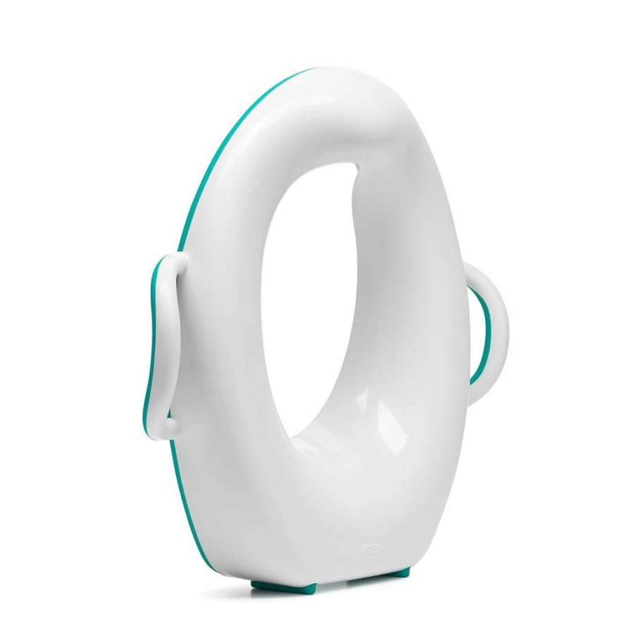 OXO Tot Sit Right Potty Training Seat for Toddlers - Teal, Adjustable, Easy to Clean Baby Toilet Seat