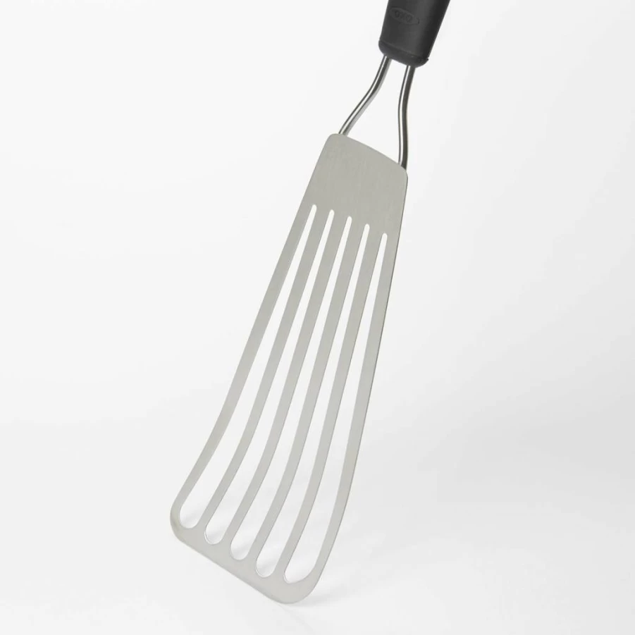 OXO Stainless Steel Fish Turner Spatula - Durable Kitchen Utensil for Cooking & Grilling by OXO Good Grips