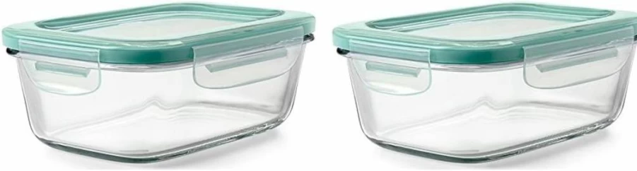 OXO Good Grips 5.1 Cup Leakproof Food Storage Container with Smart Seal Lid - BPA-Free Plastic