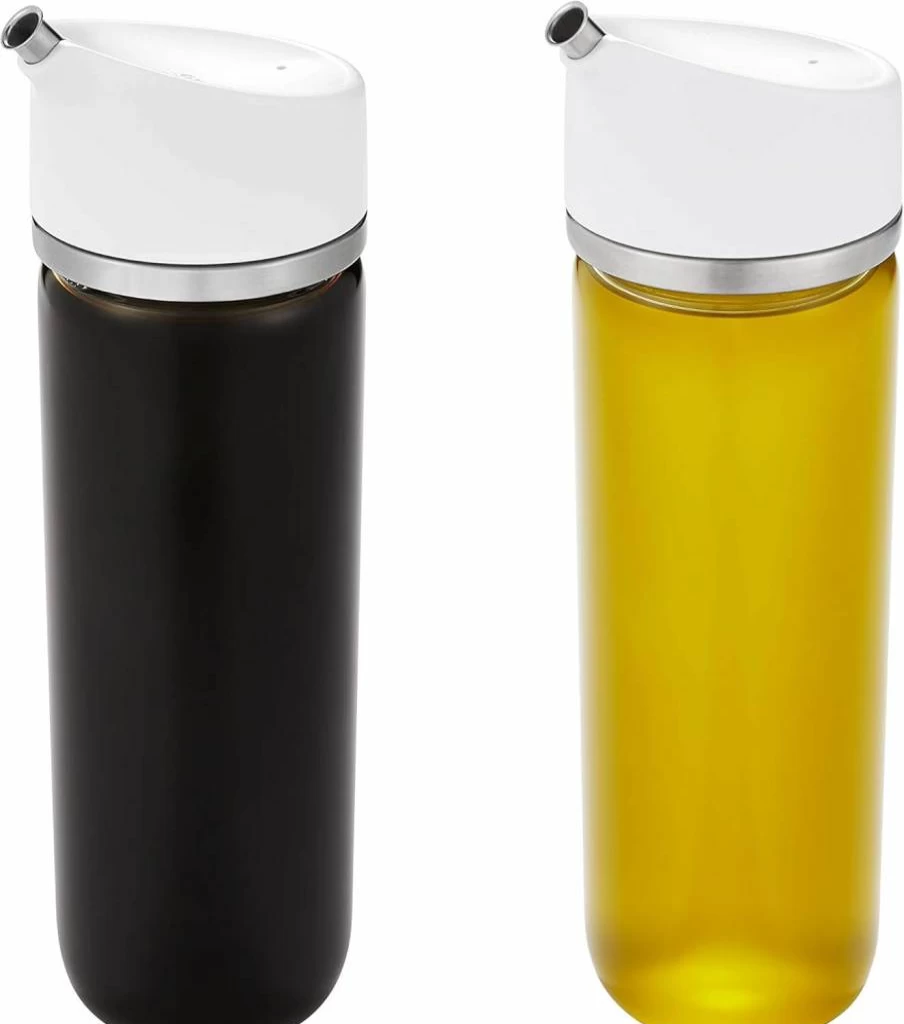 OXO Good Grips 12 Oz Glass Oil Dispenser with Precision Pour Spout