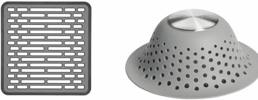 OXO Good Grips Large Sink Mat - Durable Non-Slip Kitchen Sink Liner for Stainless Steel Sinks