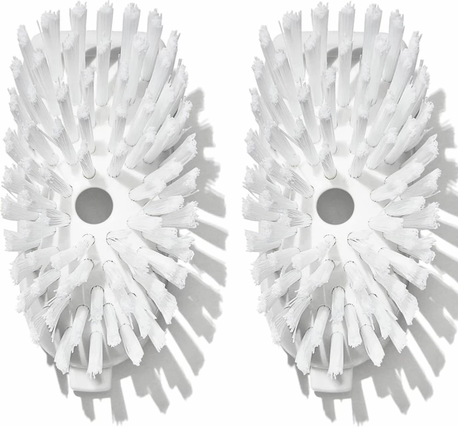 OXO Good Grips Soap Dispensing Dish Brush with Refillable Handle – Easy-Cleaning Kitchen Scrubber by OXO