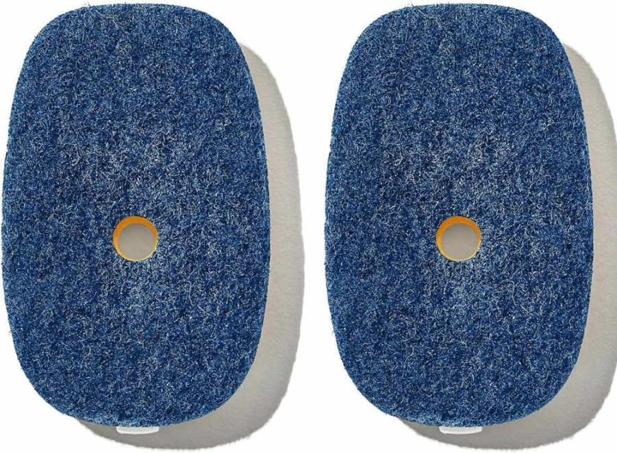 OXO Good Grips Soap Dispensing Dish Scrub Refills 2-Pack - Eco-Friendly Sponge Replacement for Kitchen Cleaning