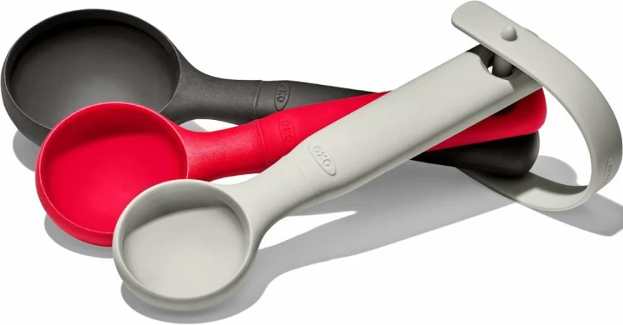 OXO 3-Piece Silicone Cookie Scoop Set - Durable Baking Tools by OXO Good Grips