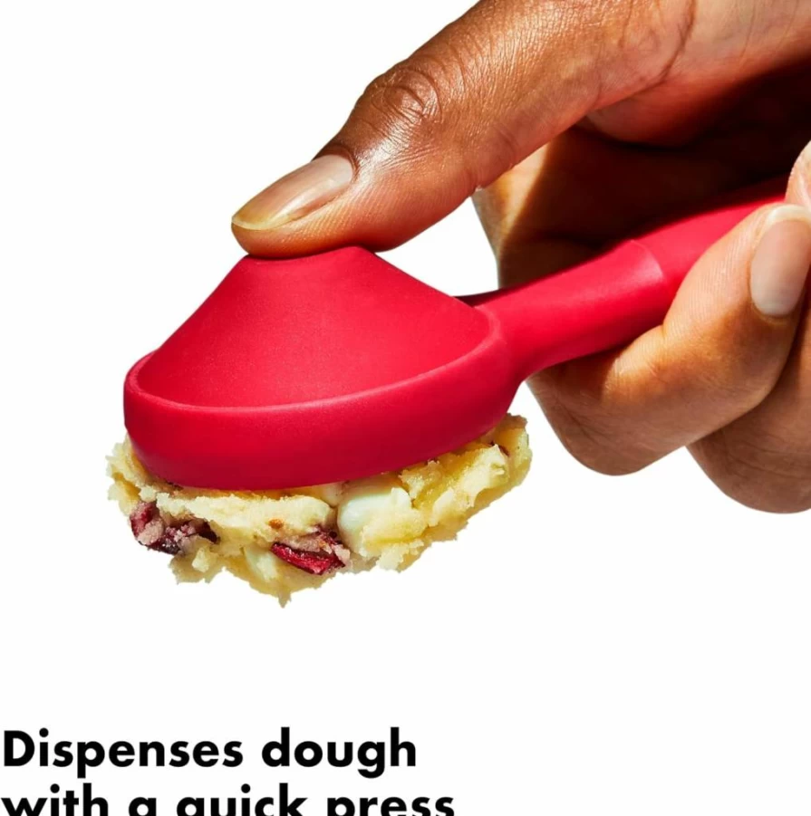 OXO 3-Piece Silicone Cookie Scoop Set - Durable Baking Tools by OXO Good Grips