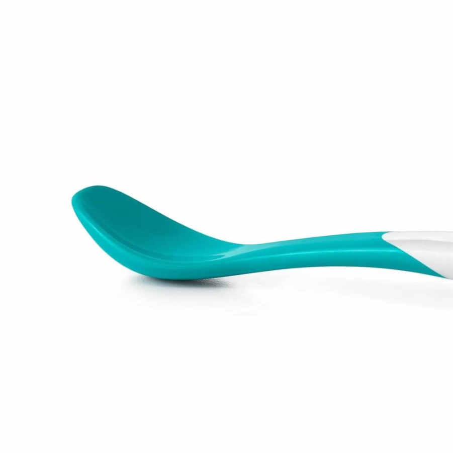 OXO Tot Baby Feeding Spoon Set - BPA-Free, 4-Pack Soft-Tip Spoons for Infants & Toddlers