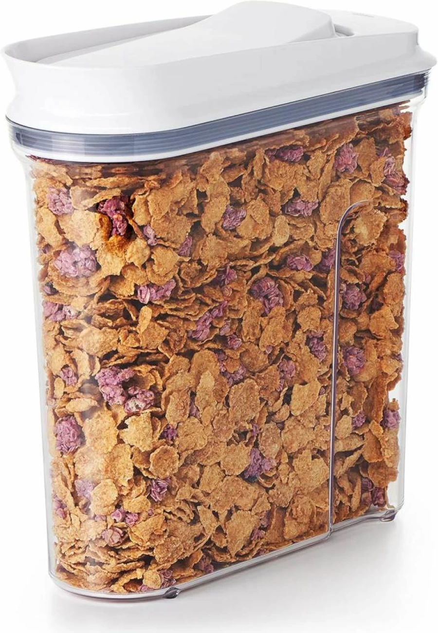 OXO Airtight 4.5 Quart Pop Top Cereal Dispenser - Large Food Storage Container by OXO Good Grips