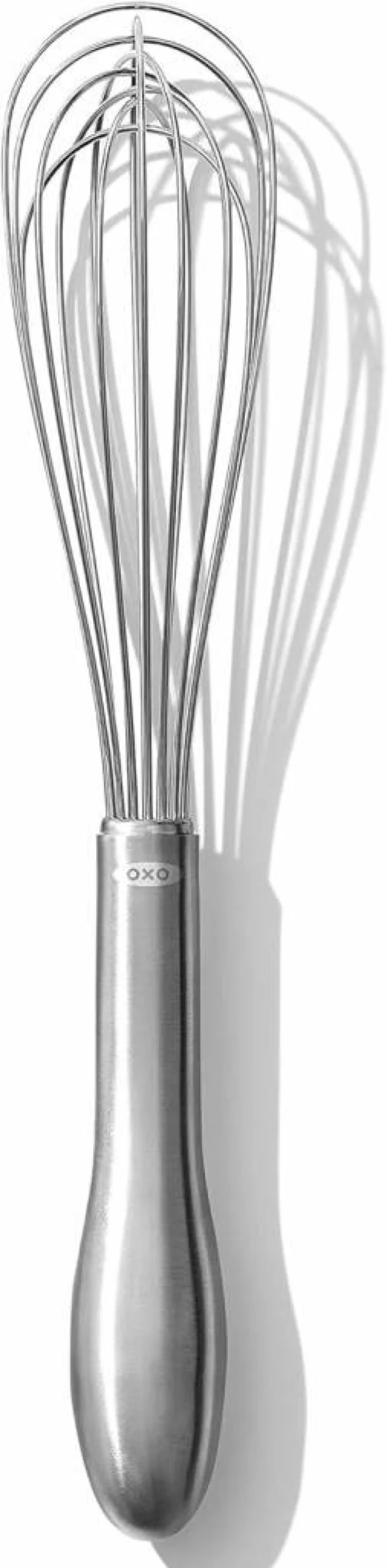 OXO 9-Inch Stainless Steel Whisk - Durable Kitchen Utensil for Mixing & Beating (Model 1050058)
