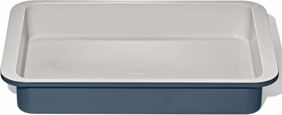 OXO Non-Stick Pro Ceramic Pizza Pan - 15 Inch Metal Bakeware for Pizza, Biscuits & Baking - OXO Good Grips Premium Cookware