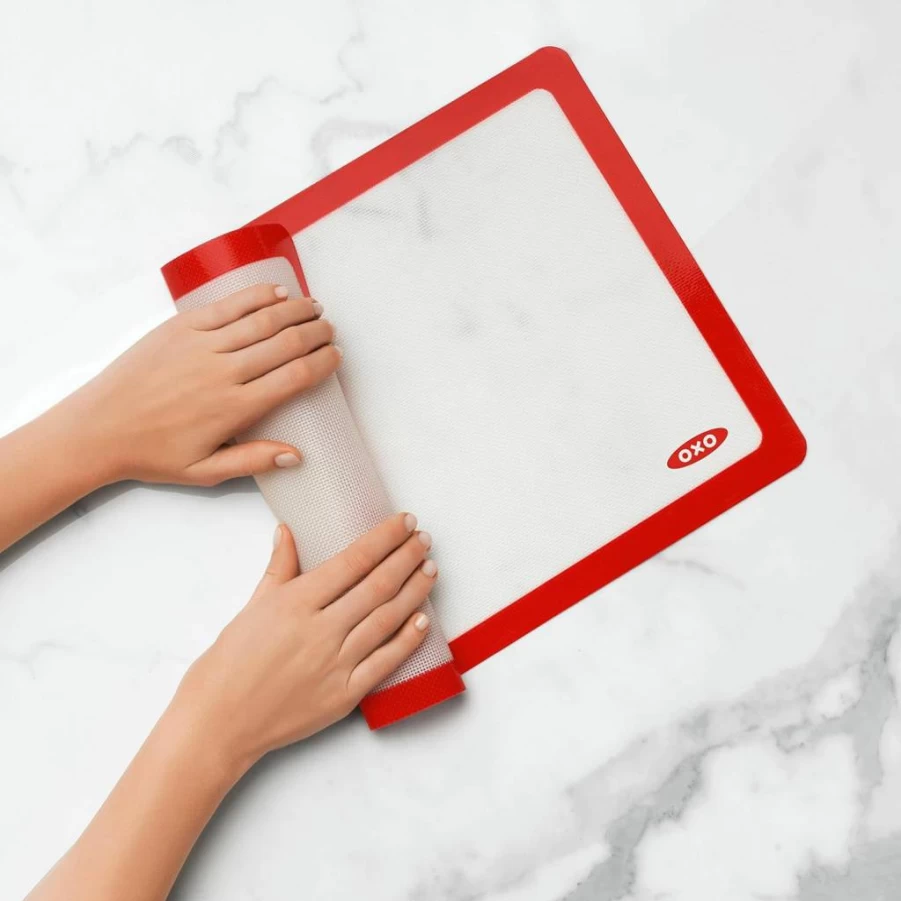 OXO Non-Stick Silicone Baking Mat - Premium Pastry Dough Rolling Mat by OXO Good Grips