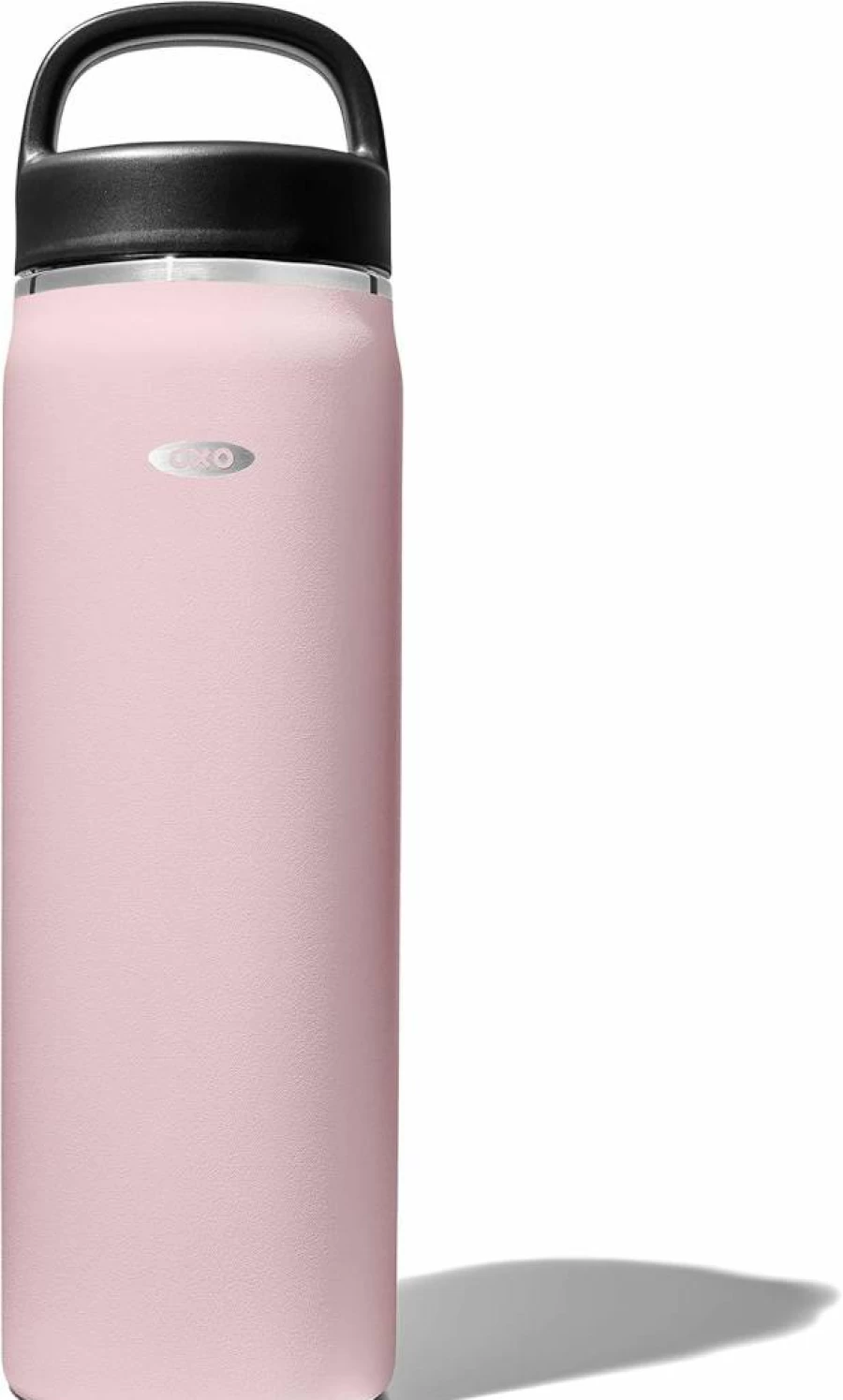 OXO 40oz Insulated Water Bottle with Handle and Lid, Topaz Blue, Leak-Proof, Stainless Steel, BPA-Free