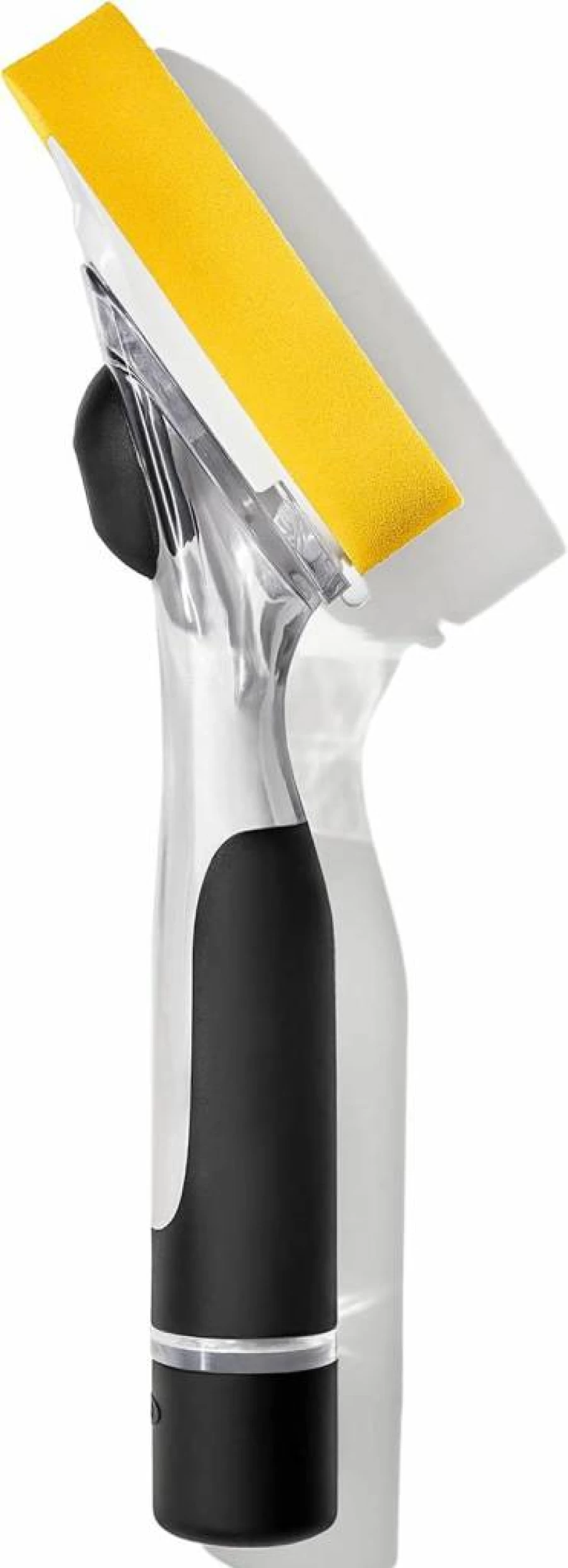 OXO Good Grips Soap Dispensing Dish Sponge with Holder – Easy Cleaning Brush Scrubber