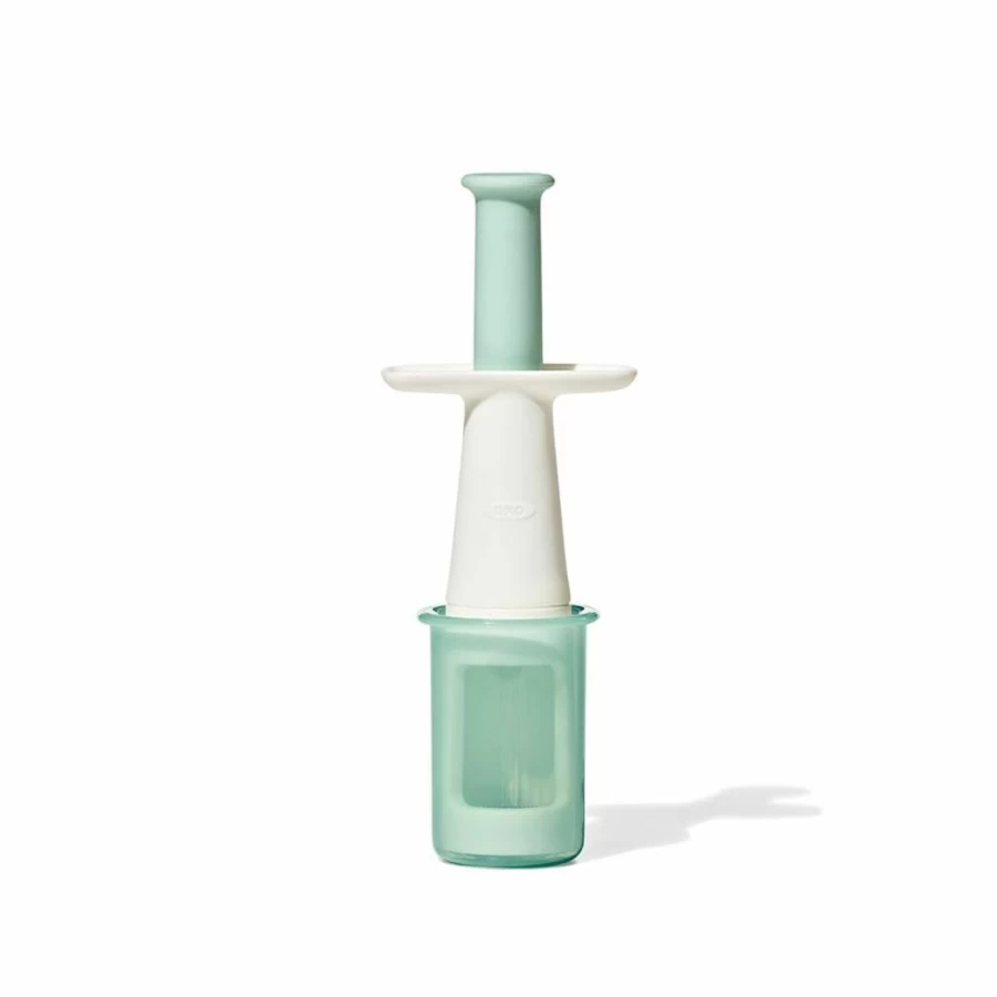 OXO Tot Grape Cutter - Safe & Easy Grape Slicer for Kids, Opal Color