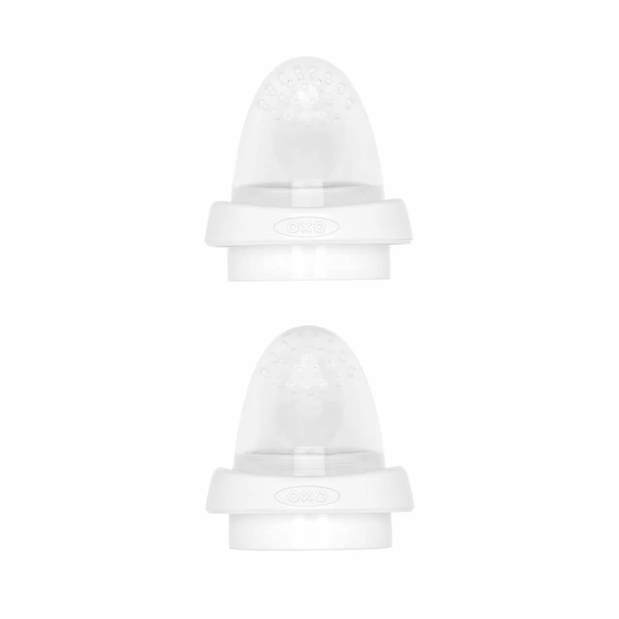 OXO Tot Baby Teething Feeder Replacement Pouches - BPA-Free, Easy-Fill, Chewable Mesh for Soothing Gums