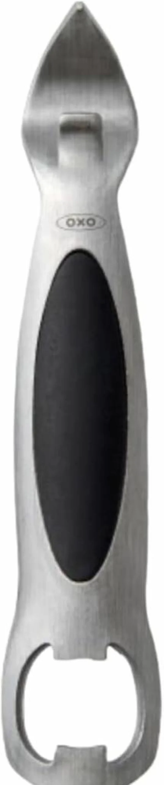 OXO Stainless Steel Can Opener - Durable Bottle Opener with Easy Grip Handle