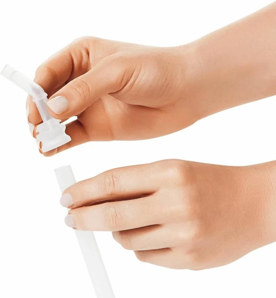 OXO Tot Replacement Straws 2-Pack for 6 Ounce Cups - BPA-Free Baby Drinking Accessories