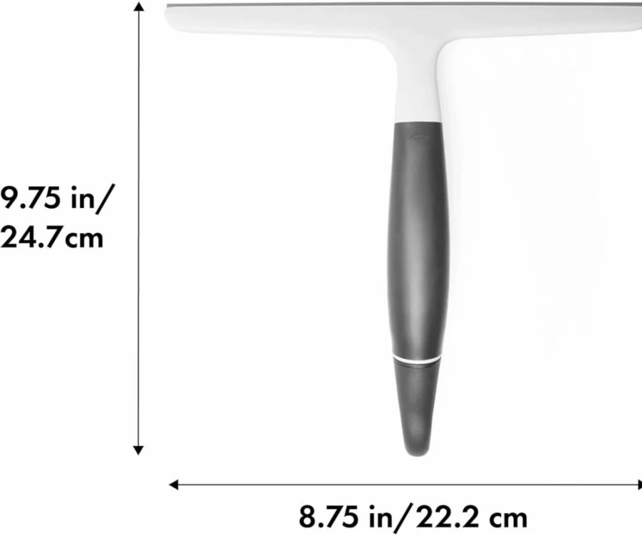 OXO Good Grips Window Squeegee with Wiper Blade for Streak-Free Cleaning