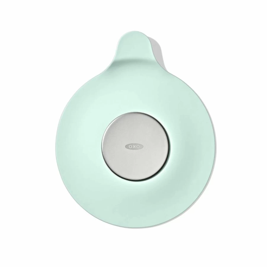 OXO Tot Baby Bathtub Drain Stopper - Teal, Safe & Non-Slip Bath Plug for Toddlers