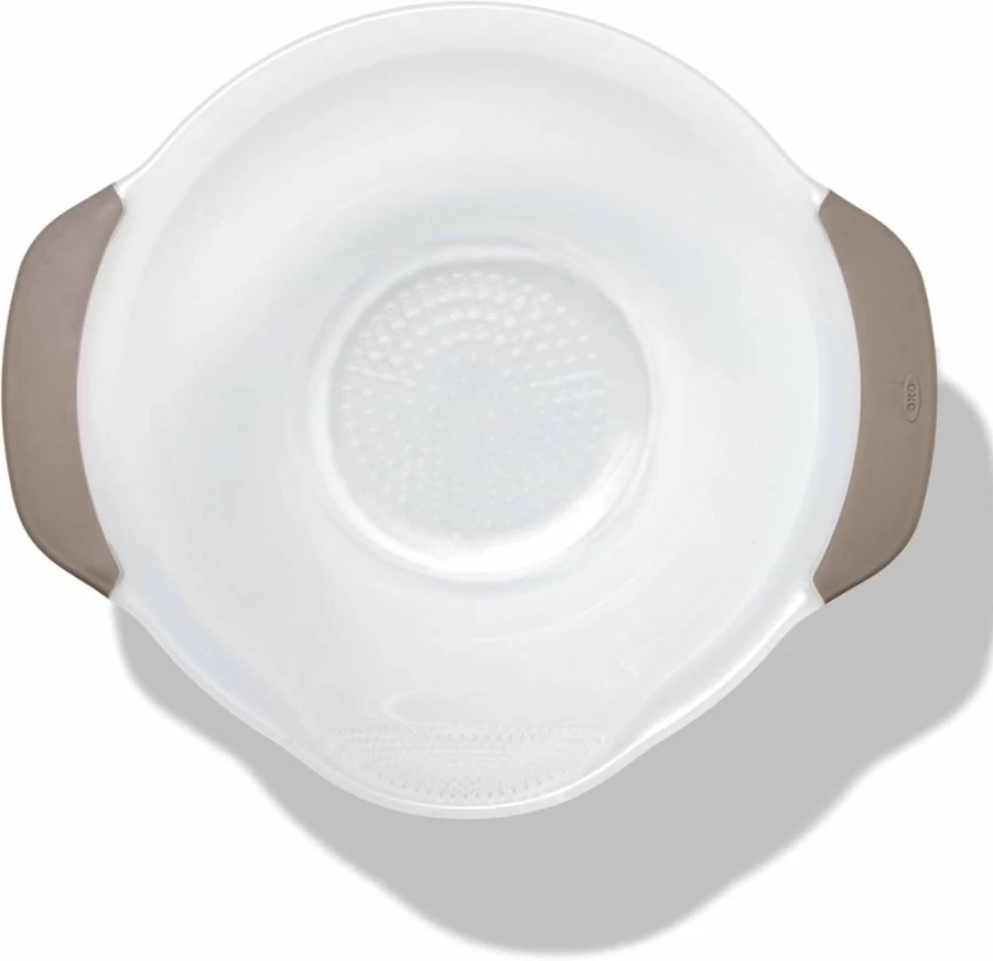 OXO Good Grips Rice and Small Grains Washing Colander - 15.4 x 23.3 x 13.9 cm - Durable Kitchen Strainer for Rinsing Rice, Quinoa, and More