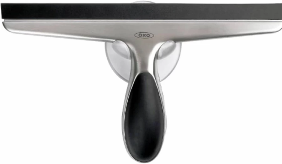 OXO Stainless Steel Window Squeegee - OXO Good Grips Heavy Duty Scraper for Glass Shower & Car Windows