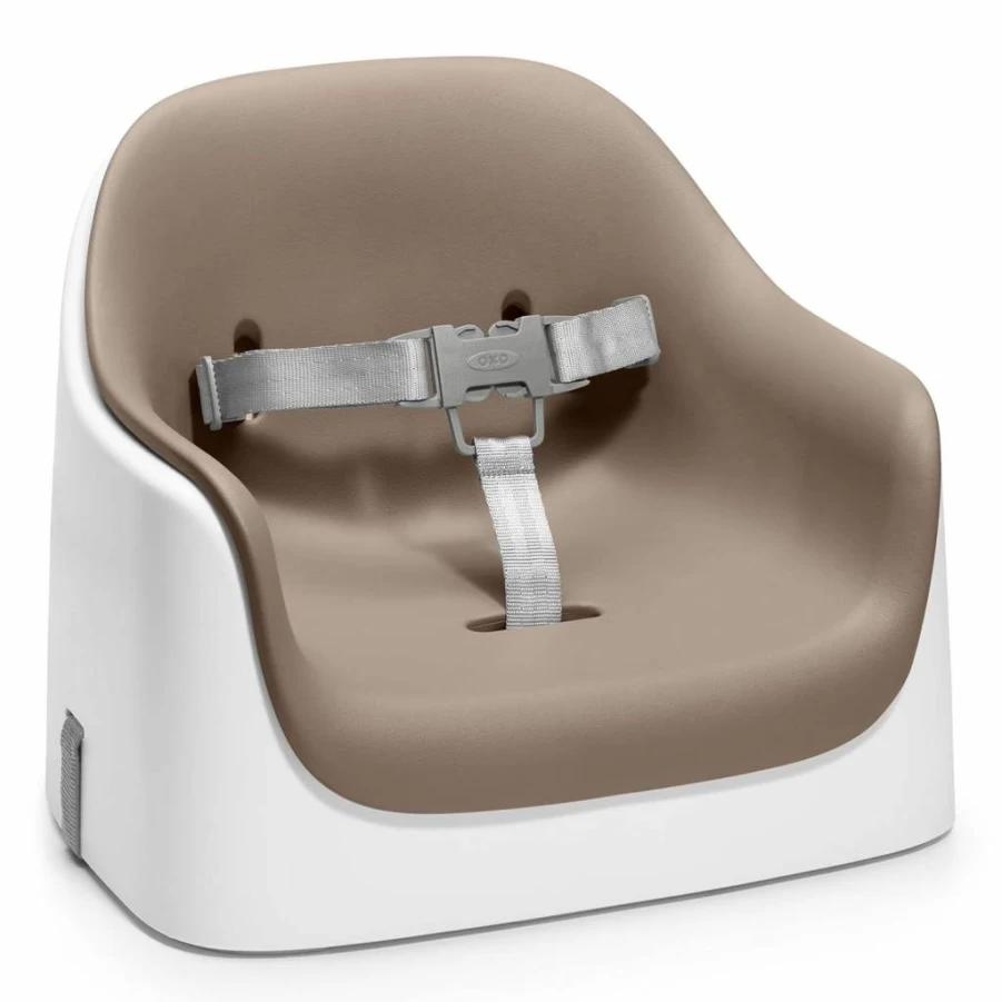 OXO Tot Baby Booster Seat with Removable Cushion – Adjustable High Chair for Toddlers