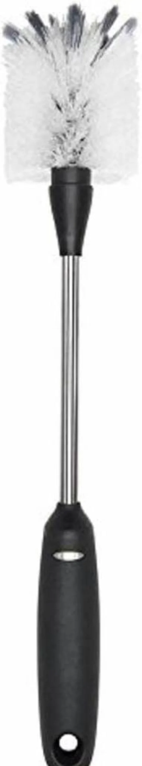 OXO Good Grips Bottle Brush with Soft Bristles and Long Handle, Multicolor Cleaning Brush for Baby Bottles and Hard-to-Reach Areas
