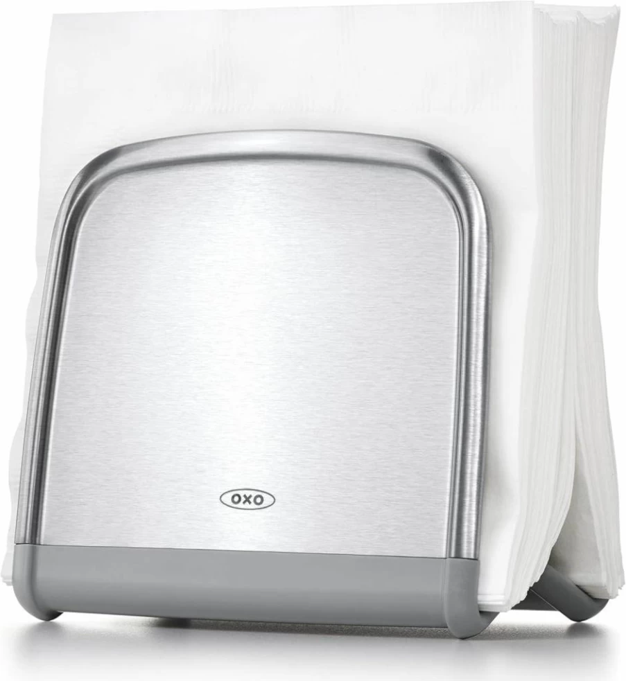 OXO Good Grips Stainless Steel Napkin Holder – Neat & Durable Design