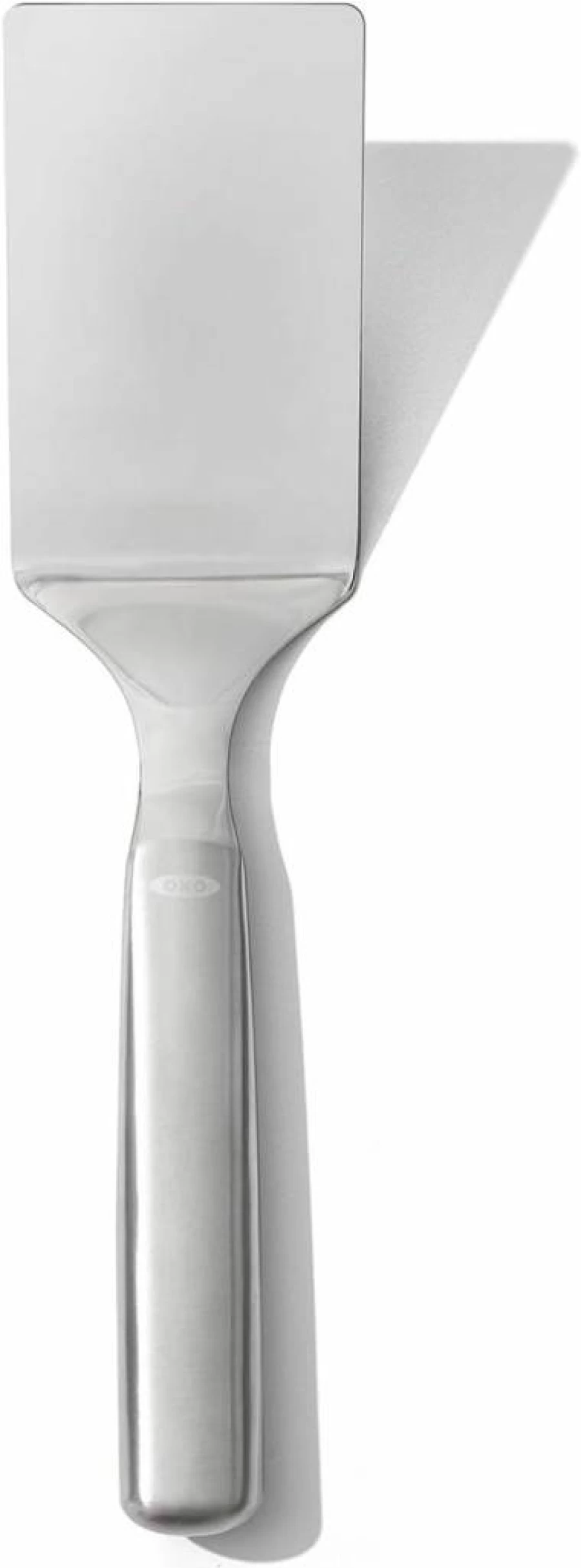 OXO Stainless Steel Slotted Spoon - Kitchen Cooking Utensil with Drain Holes