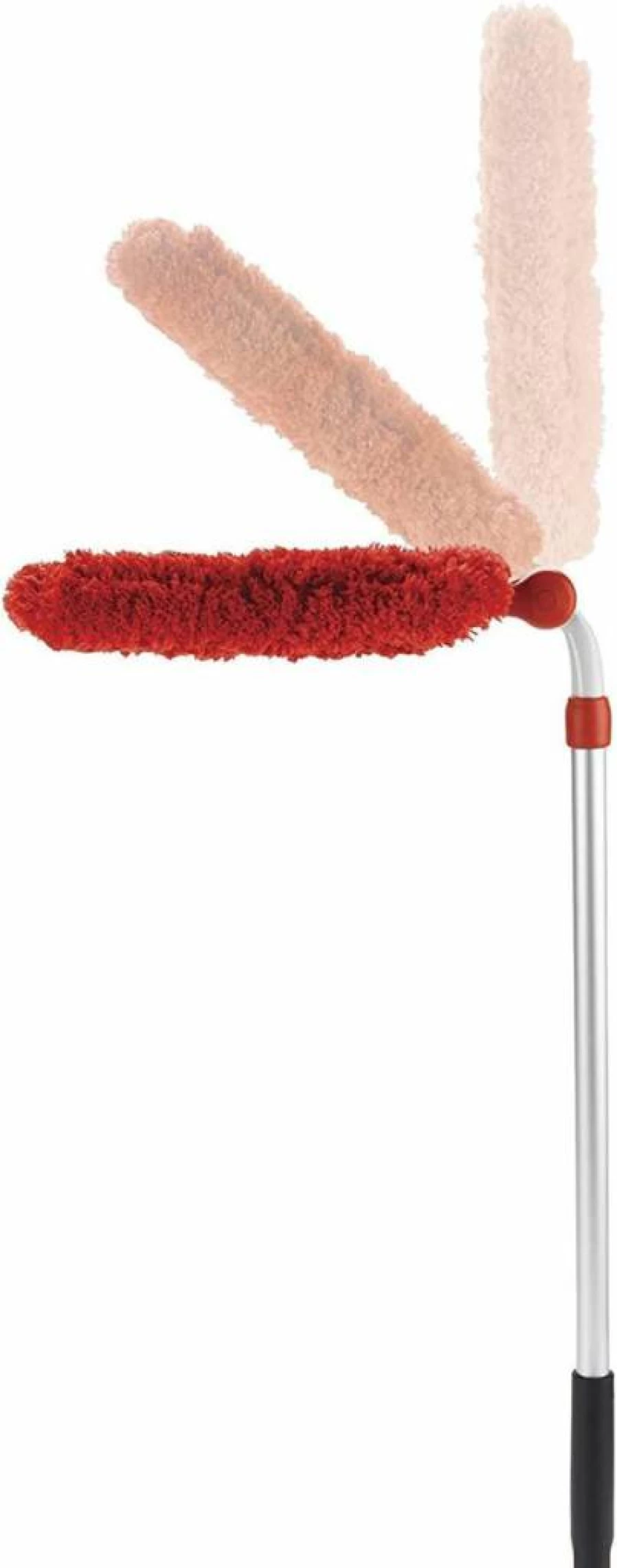 OXO Extendable Microfiber Duster with 52-Inch Handle for High-Reach Cleaning
