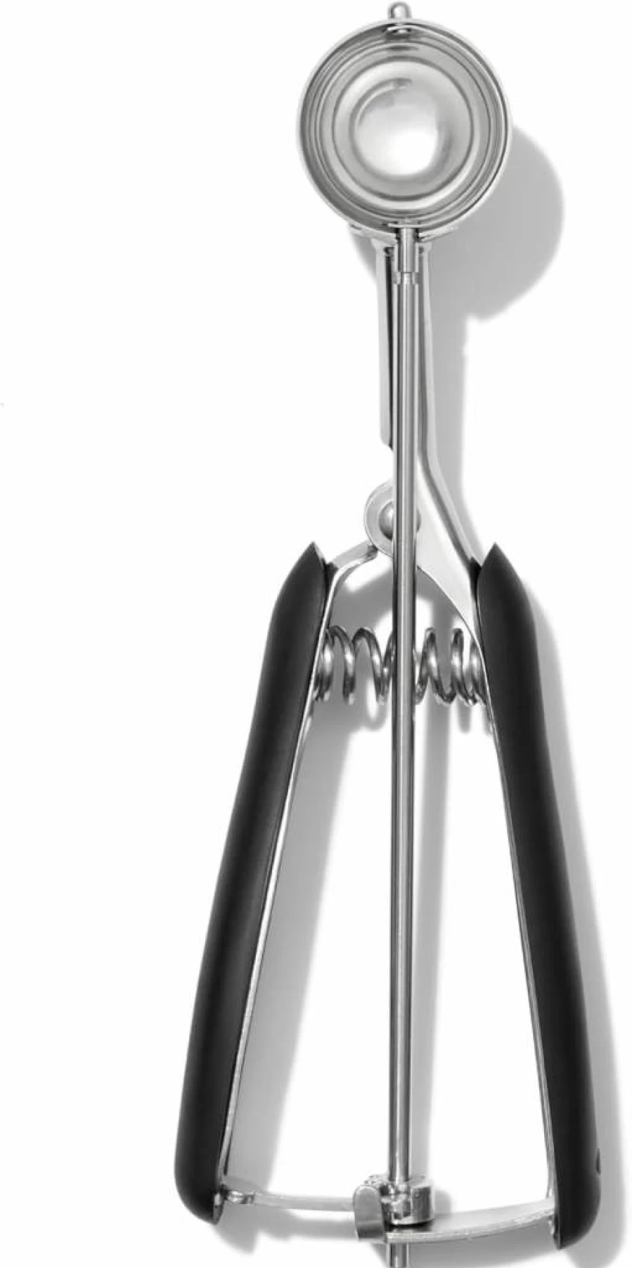OXO Medium Cookie Scoop - Black and Silver Dough Scooper by OXO Good Grips