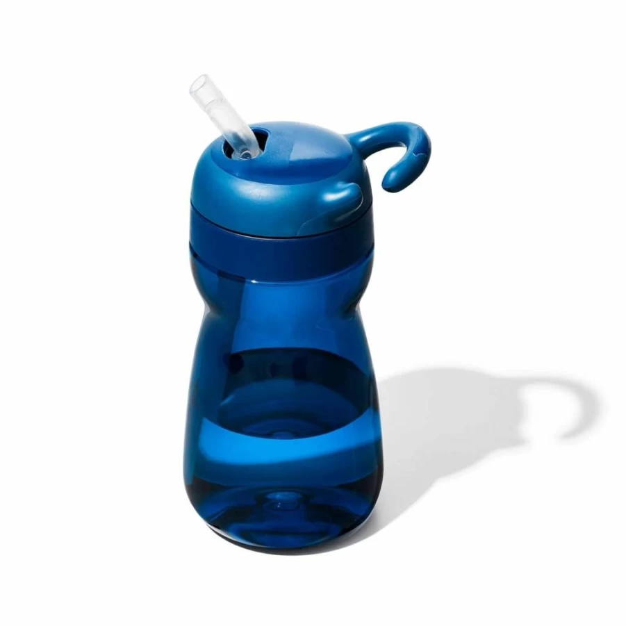 OXO Tot 12oz Adventure Water Bottle Replacement Straws - 2 Pack, BPA-Free Spare Drinking Straws for Kids Water Bottles by OXO