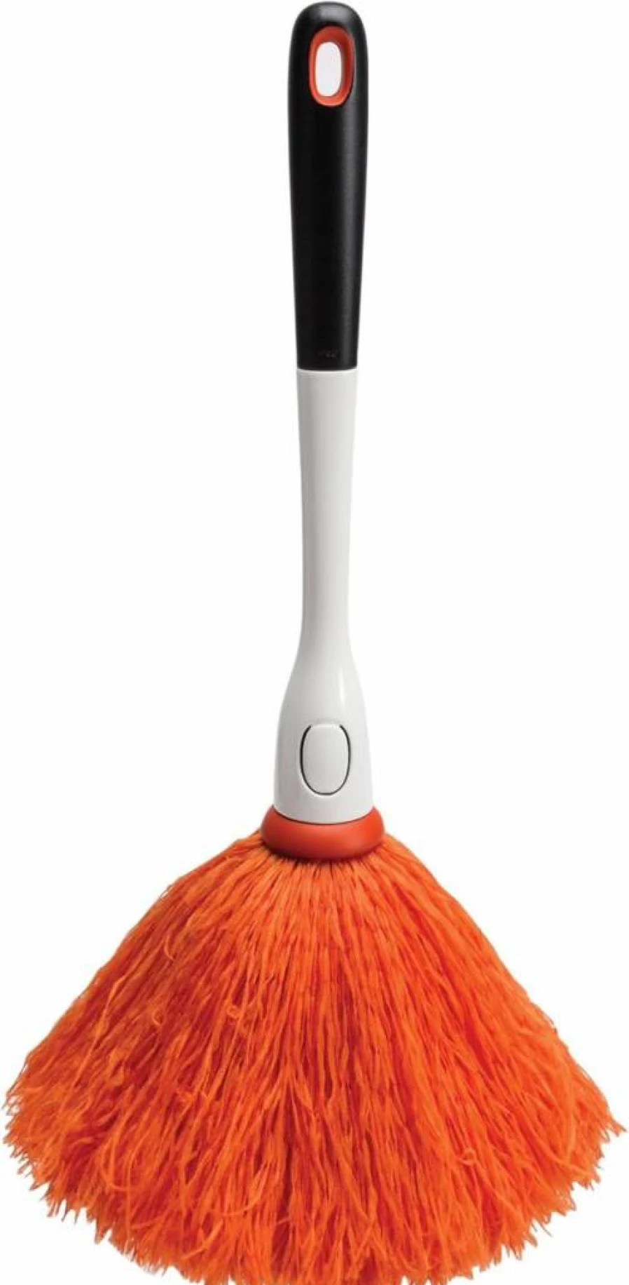 OXO Good Grips Microfiber Delicate Duster - Gentle Cleaning Tool for Dusting Fragile Surfaces
