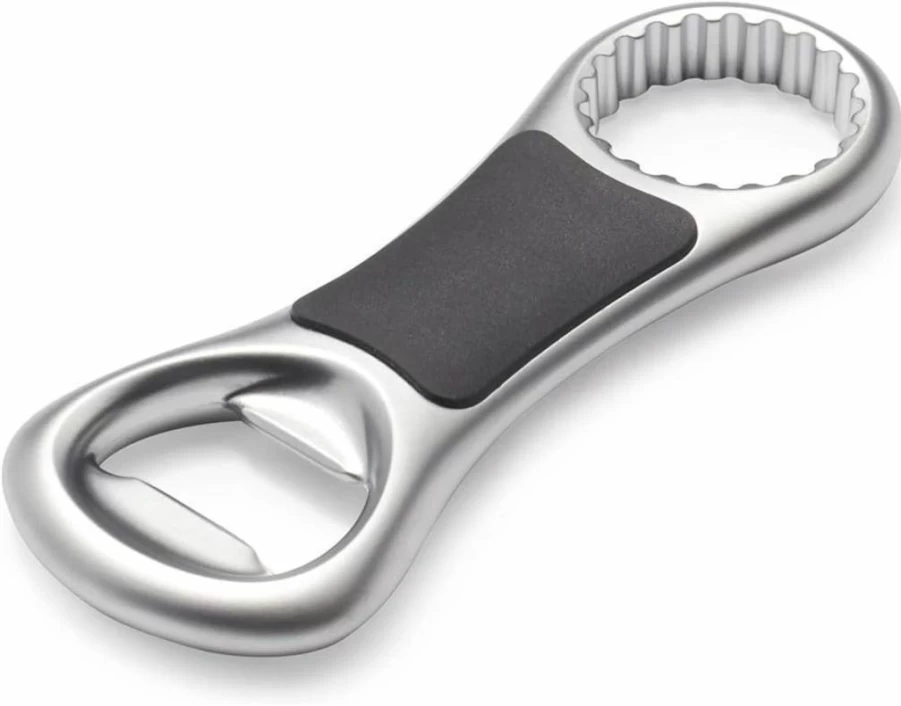 OXO Steel Bottle Opener - Durable, Ergonomic Design for Easy Opening