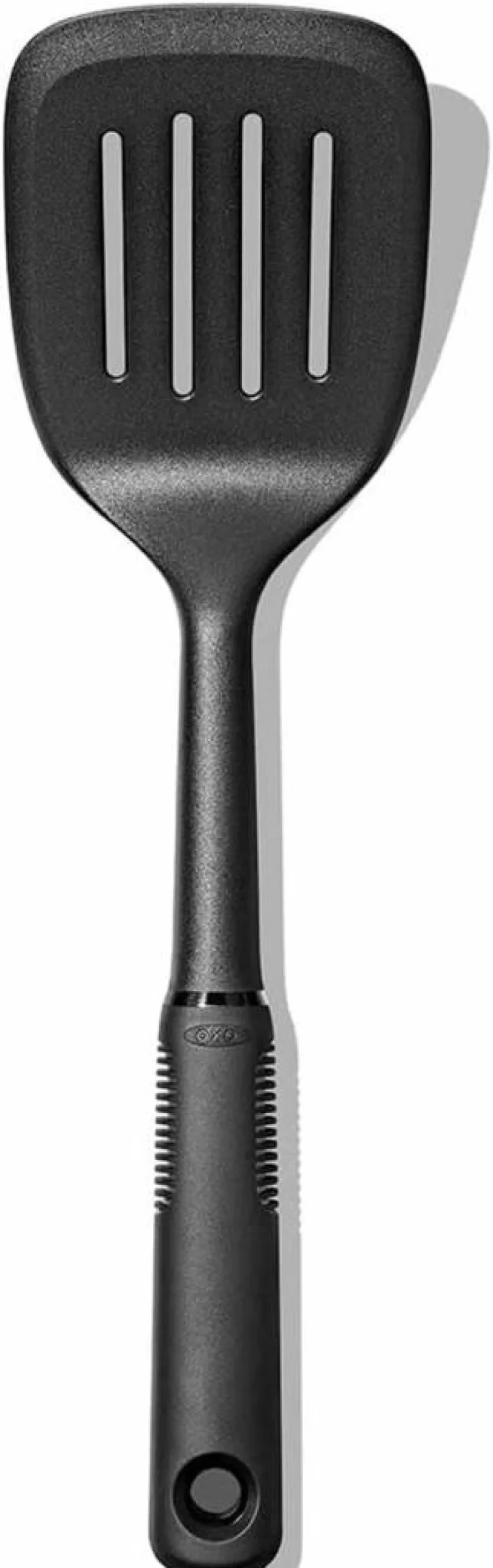 OXO Stainless Steel Flexible Silicone Turner Spatula - Heat-Resistant Kitchen Utensil for Cooking and Baking