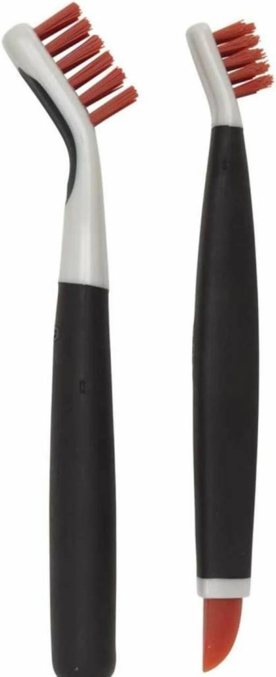OXO Good Grips Deep Cleaning Brush Set - 3-Piece Scrubbing Brush Kit for Kitchen, Bathroom, and Household Cleaning