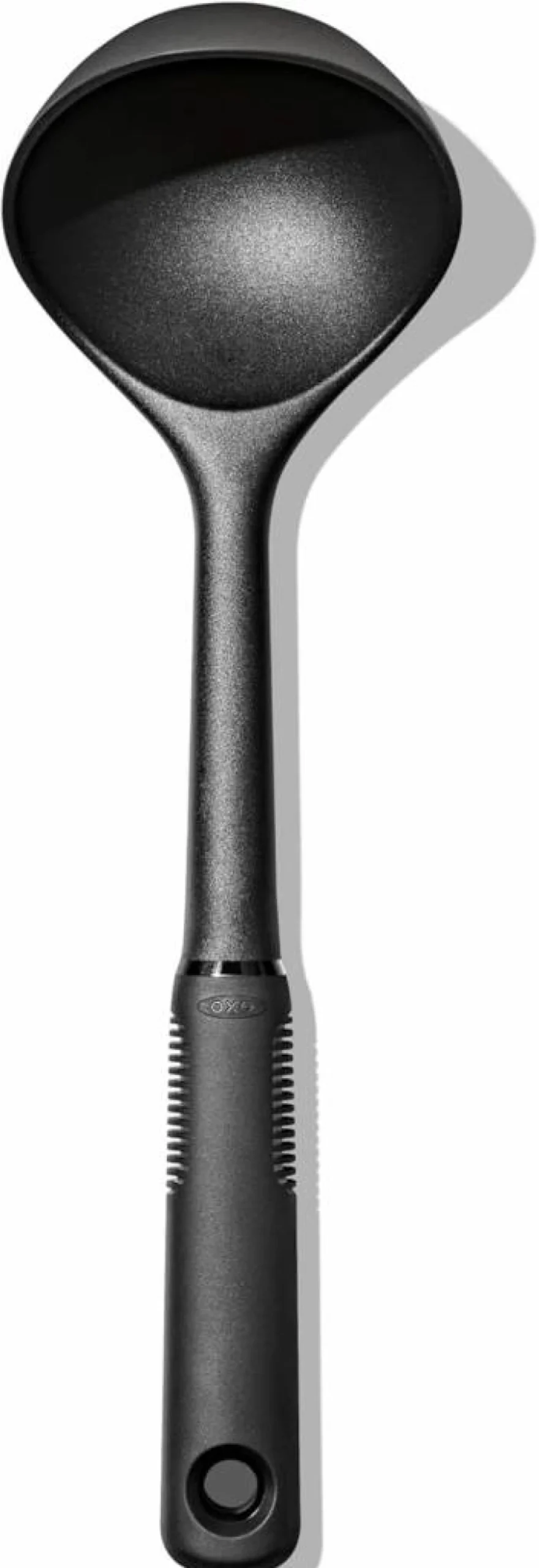 OXO Good Grips Nylon Kitchen Ladle - Black Soup Spoon - BPA-Free Cooking Utensil - One Size