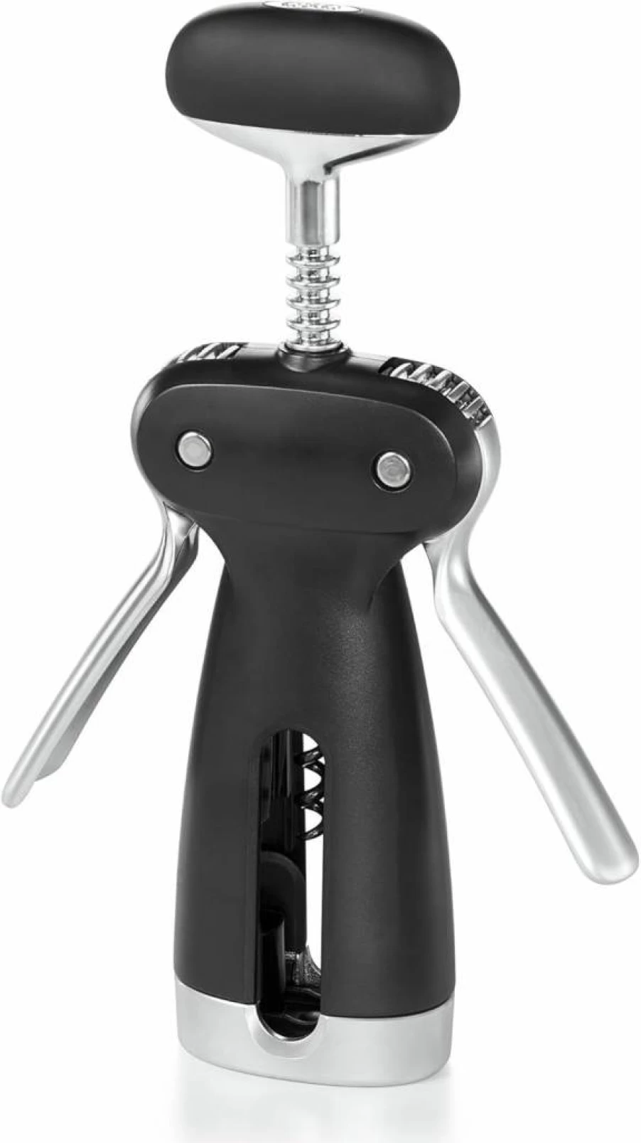 OXO Stainless Steel Winged Corkscrew with Removable Foil Cutter - 3113400ML, Inox