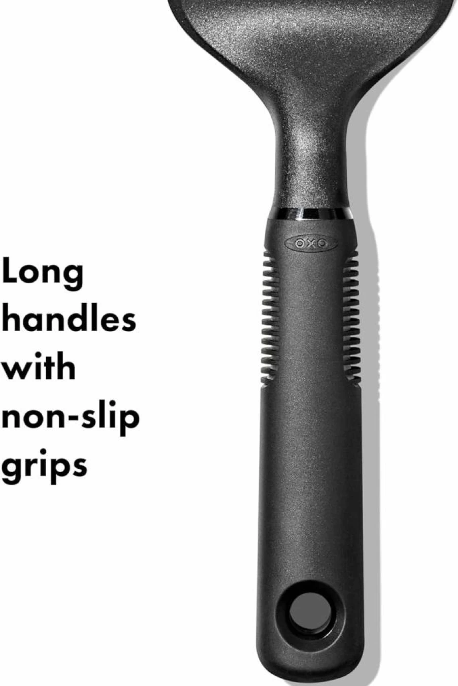 OXO Good Grips Non-Slip Nylon Griddle Turner Spatula for Cooking and Flipping