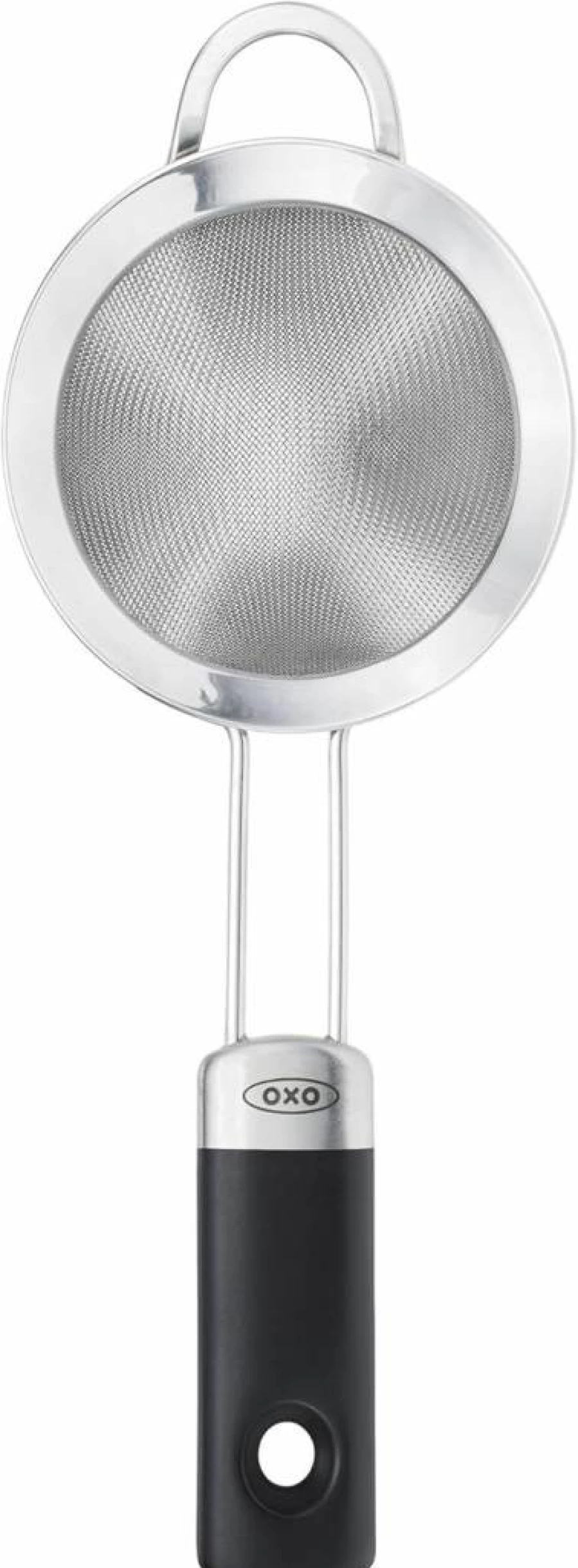 OXO 3-Inch Stainless Steel Fine Mesh Cocktail Strainer - Premium Bar Tool for Filtering Drinks